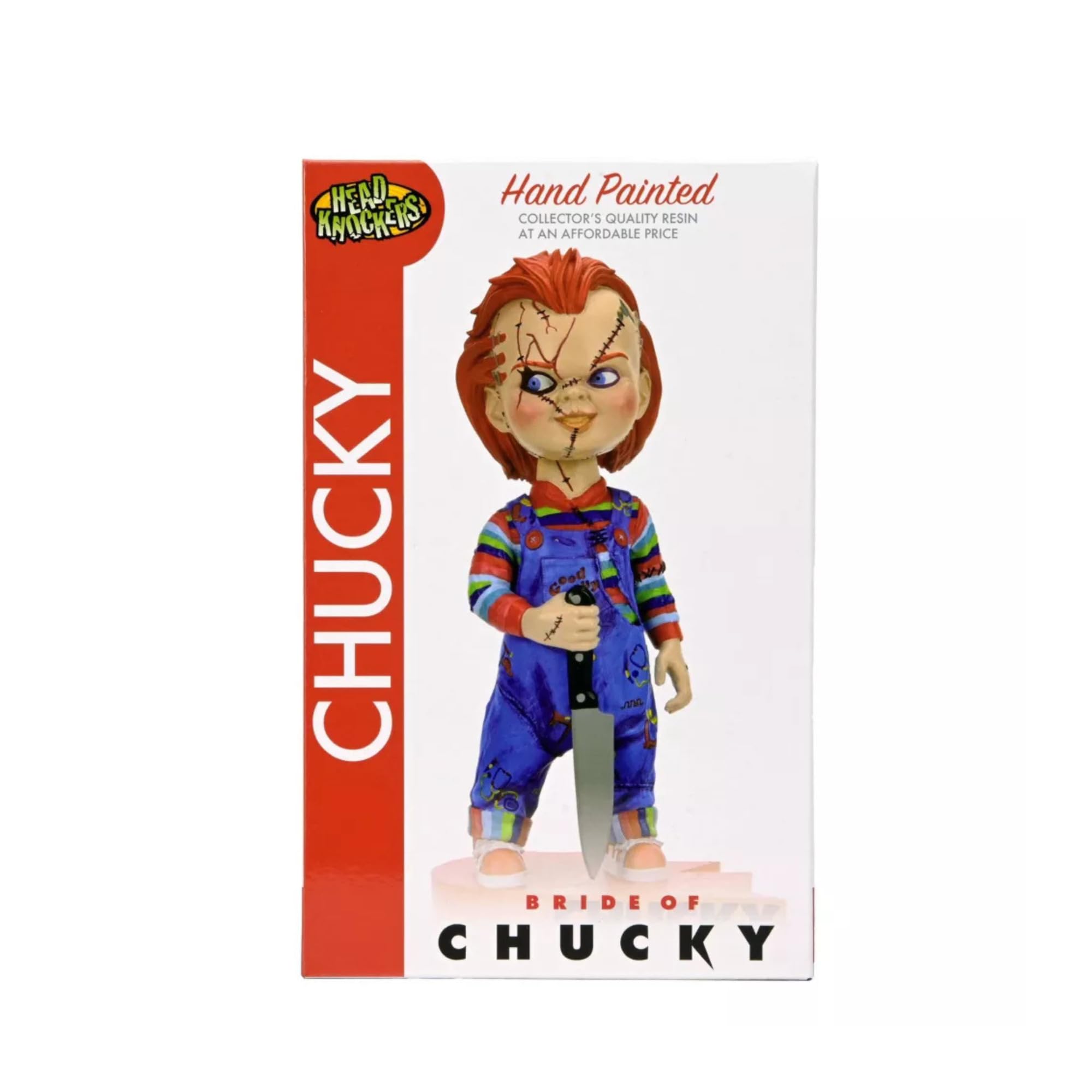 【NECA】新品 正規品 チャッキーの花嫁 ハート型 ヘッドノッカー セット Amazon | NECA チャッキーの花嫁 ヘッドノッカー 7インチ - チャッキー